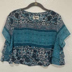 Show Me Your Mumu Candice Crop Top - Size Small